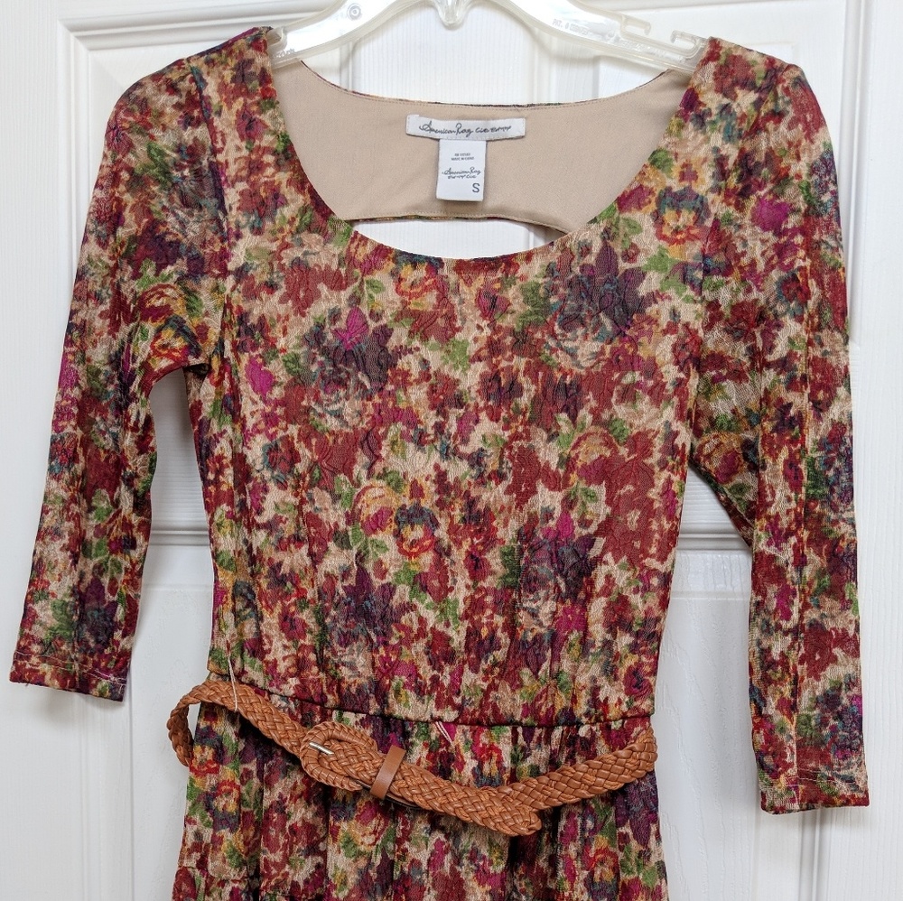 American Rag Cie dress floral size small